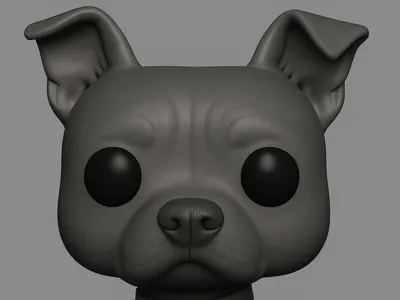 Funko style Pitbull