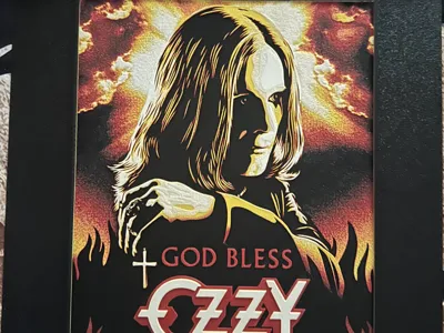 God Bless Ozzy Hueforge