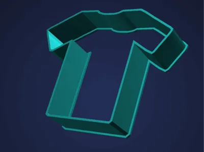 Shirt cookie cutter 