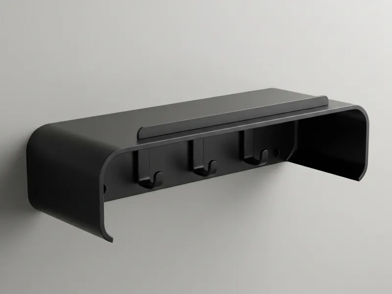 Llavero Minimal con Soporte de Cartera – 2 en 1