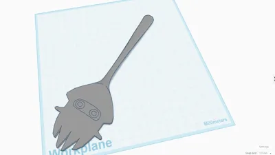 Mario Blooper Fork
