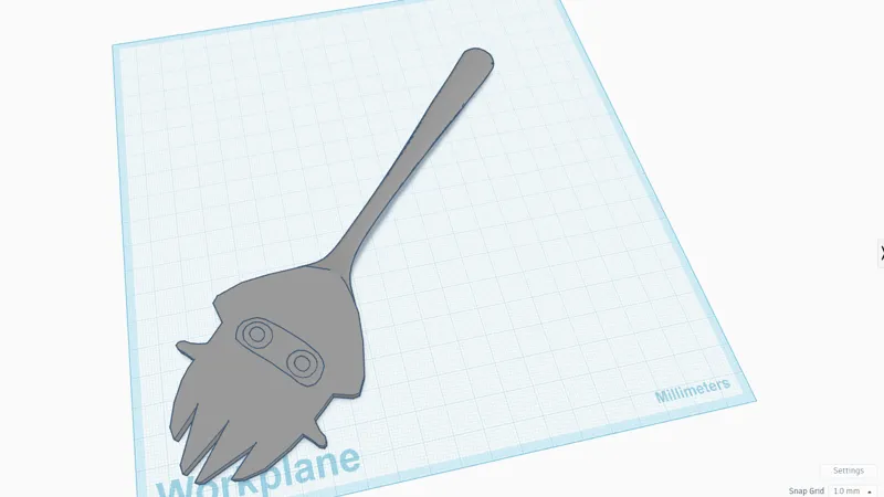 Mario Blooper Fork