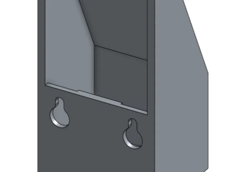 Mini Elegoo centauri carbon poop chute no magnets