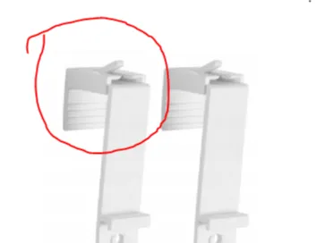 Window day night sunshade spare part holder