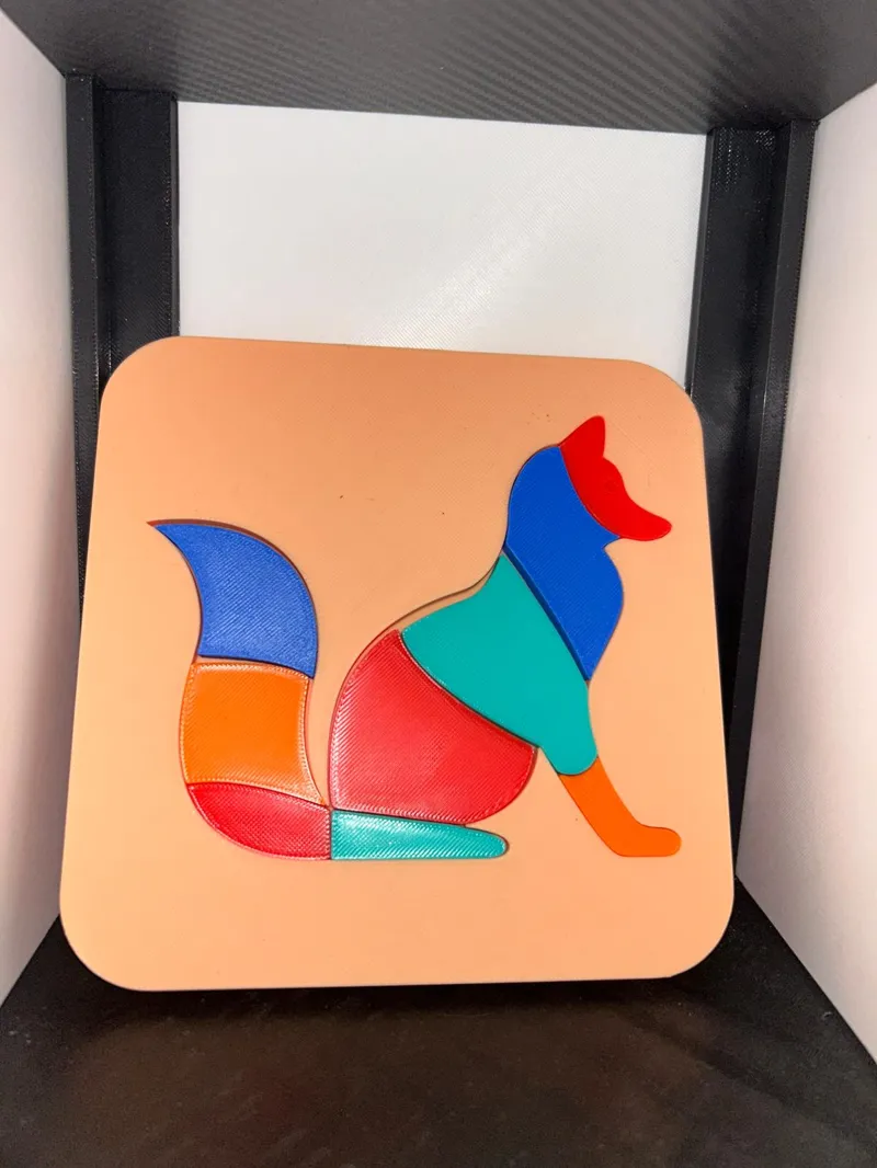 Kids Puzzle - Fox