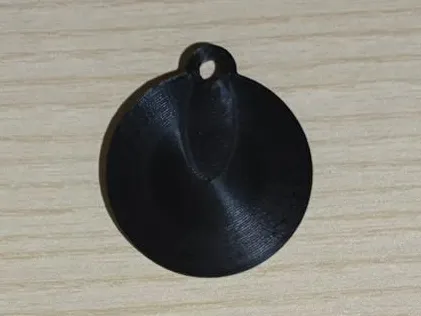 keychain with NFC tag