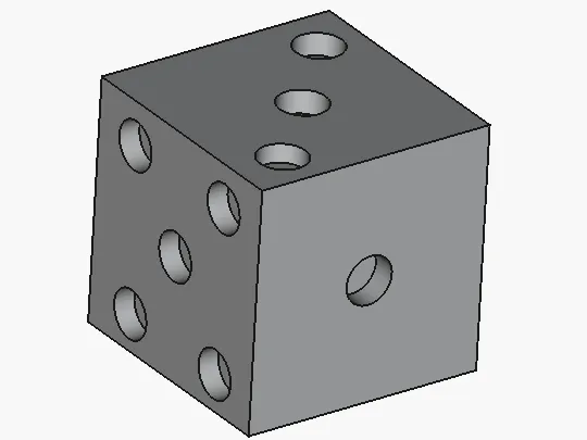 dado per giochi da tavolo e altro
