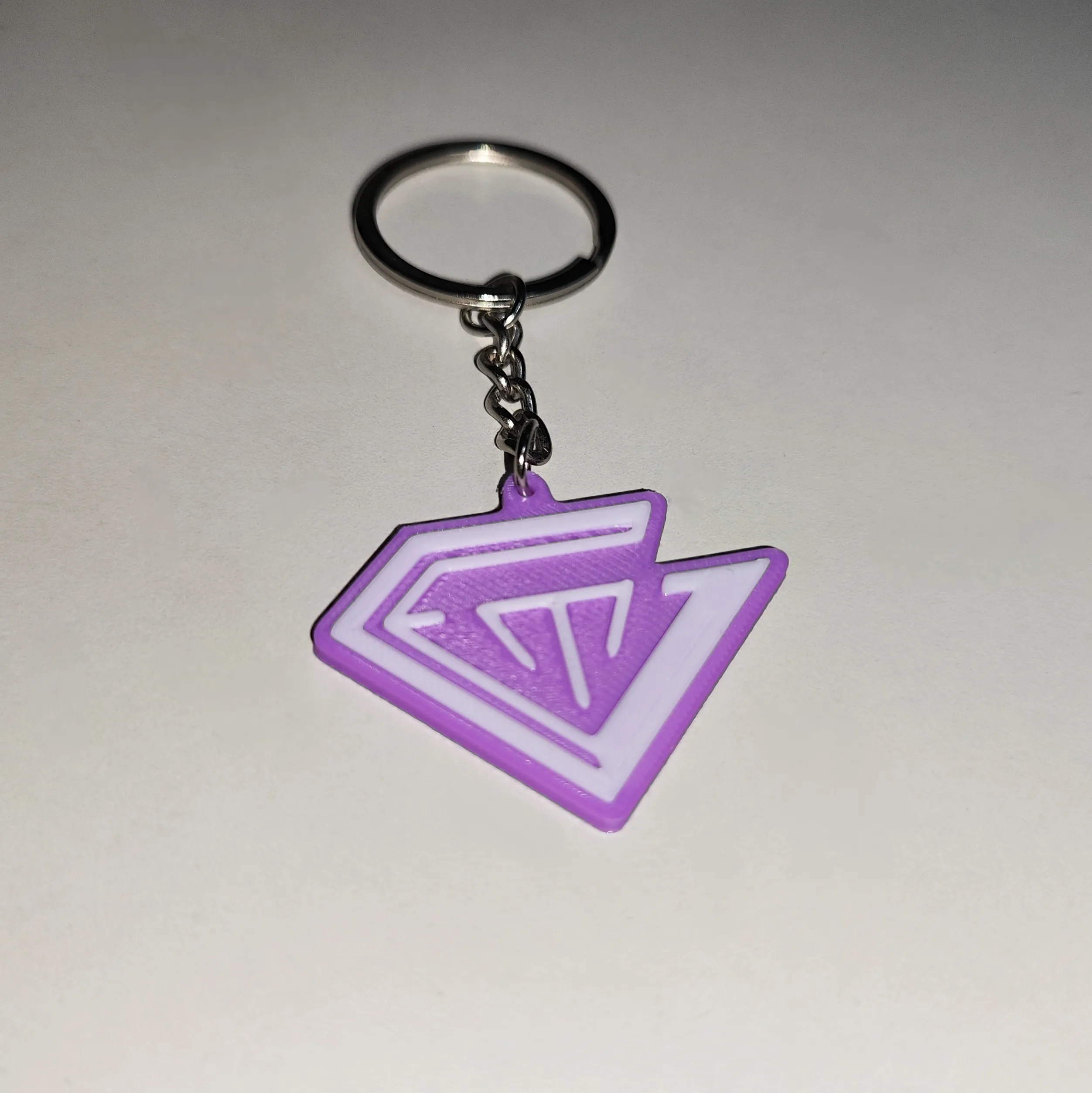 Knight Badge Keychain