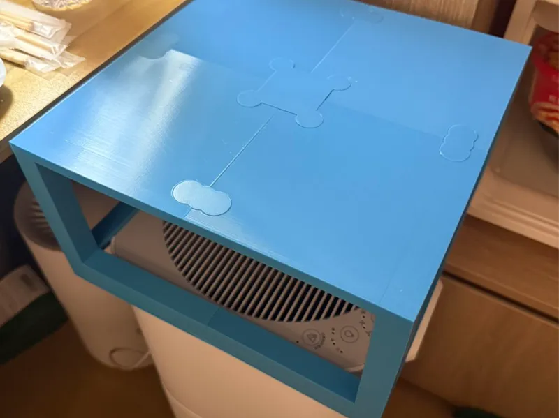 美的空气净化器置物架（28cm×28cm-空气净化器长宽）