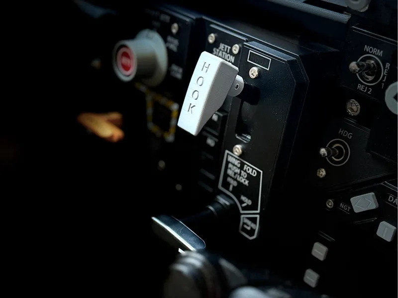 Hook lever of Winwing PTO2