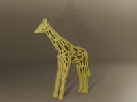Girafe style voronoi — photo 1