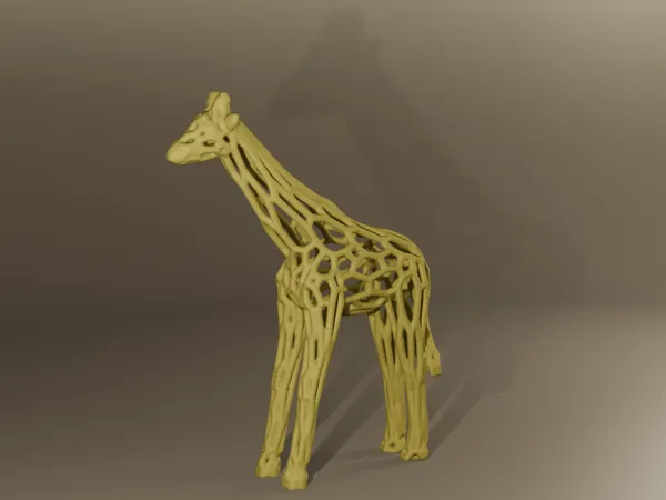 Girafe style voronoi