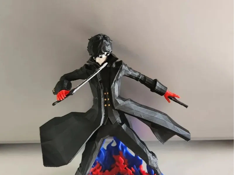 Joker Persona 5 Amiibo NFC Tag Case 28mm Holder