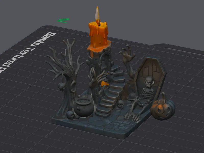 Haunted Candle of the Cursed Souls - Halloween