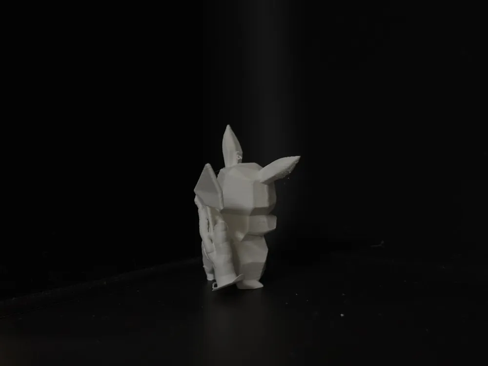 Origami Pikachu Print-in-Place, suitable for A1 mini by why MakerWorld ...