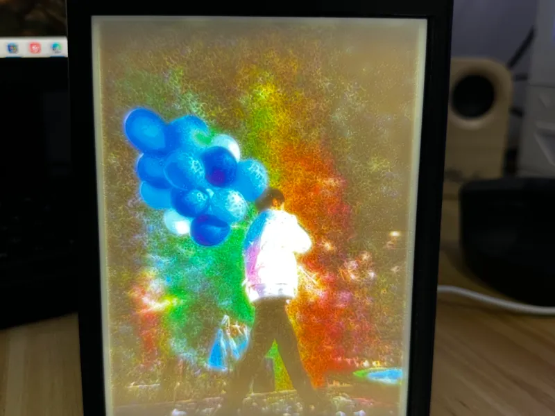 阿信透光浮雕