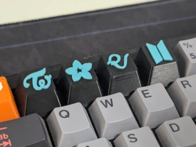 K-pop Keycap STL Bundle