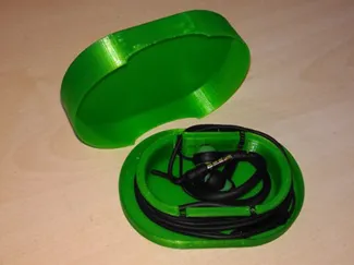 Case for wired headphones