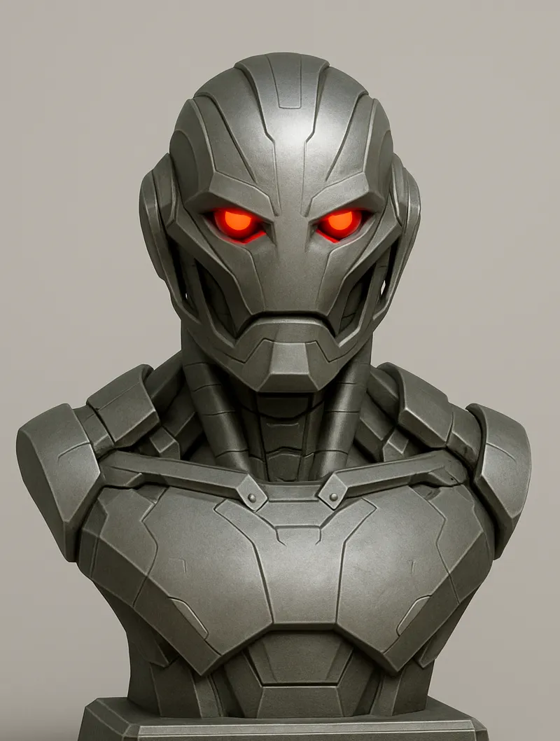 Ultron-Inspired Bust