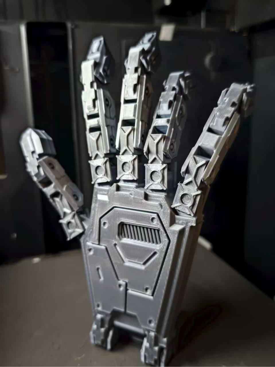 Mechanical Hand, Print-in-Place, No Assembly, No Supports - Free