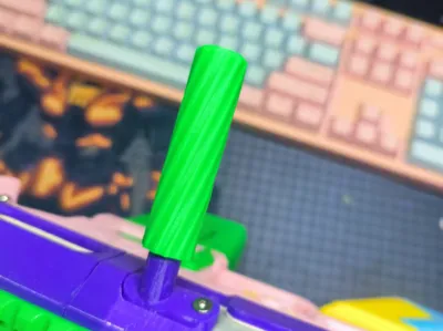 Longbow soft bullet gun right push rod