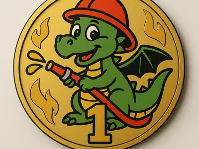 firefighter medal