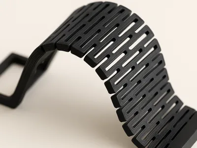 Flexi Fidget Hinge | Coaster/ Print in Place