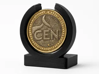 Exhibidor Minimalista para Monedas