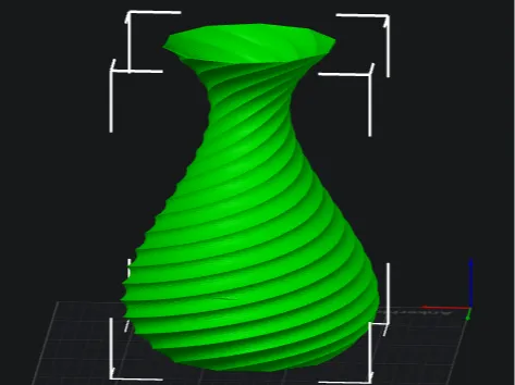 wavey vase