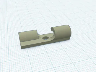 Cable Holder with Screw-hole