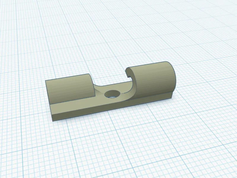 Cable Holder with Screw-hole