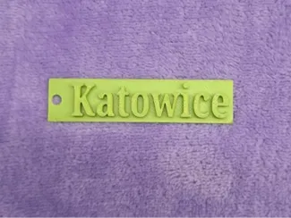 Katowice Keychain
