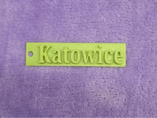 Katowice Keychain