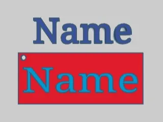 Name tag
