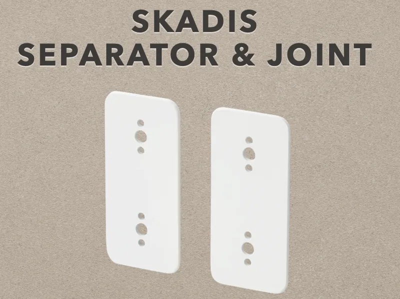 SKADIS spacer for wall and joint to other boards