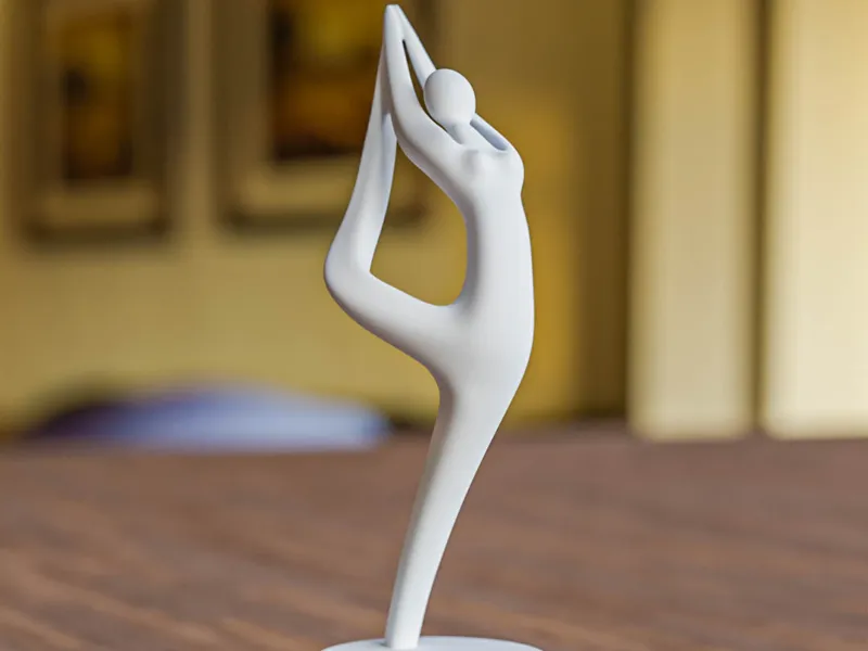 Woman dancer sculpture