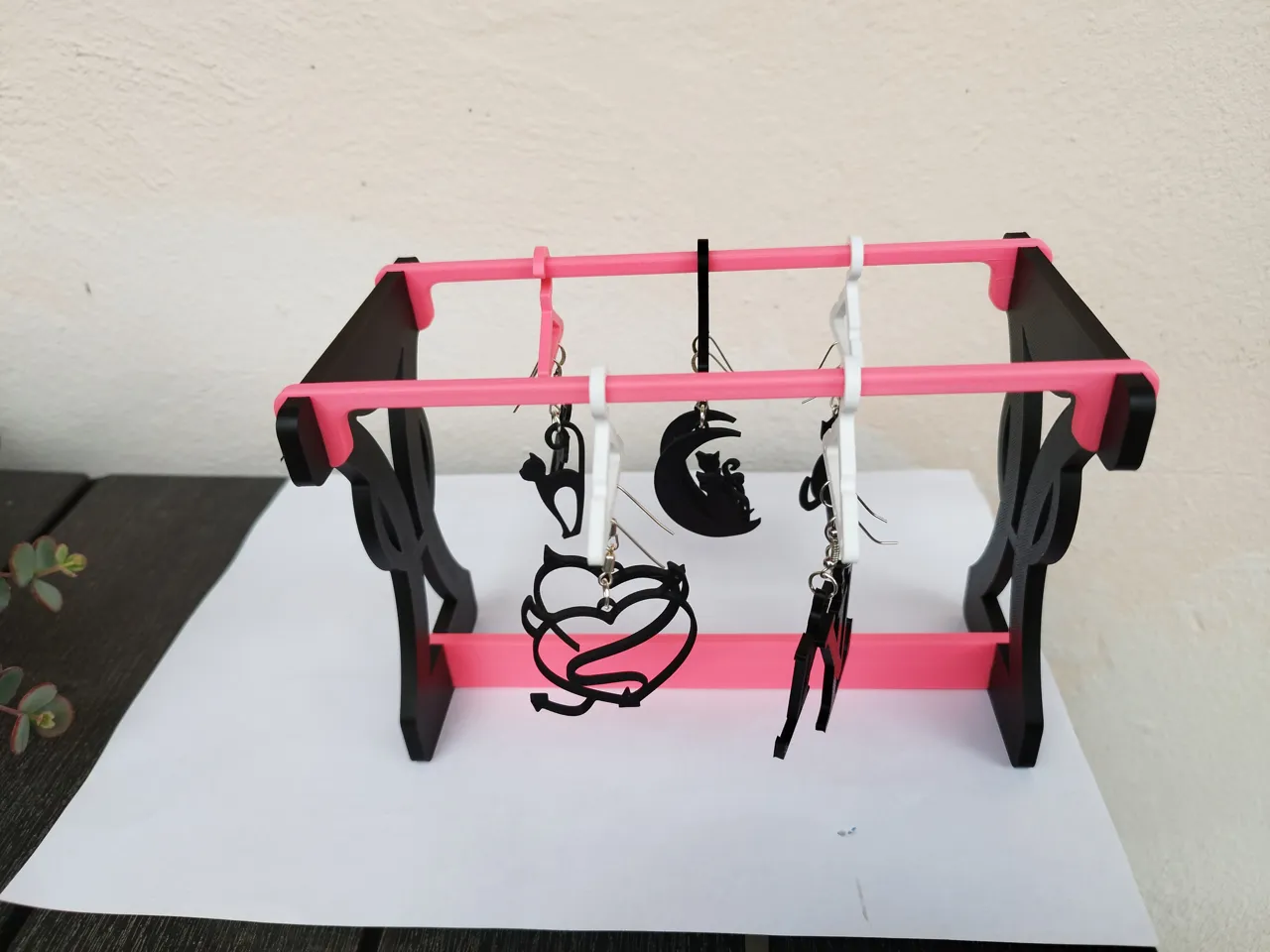 Stand for earring fashion style whit hangers view 3