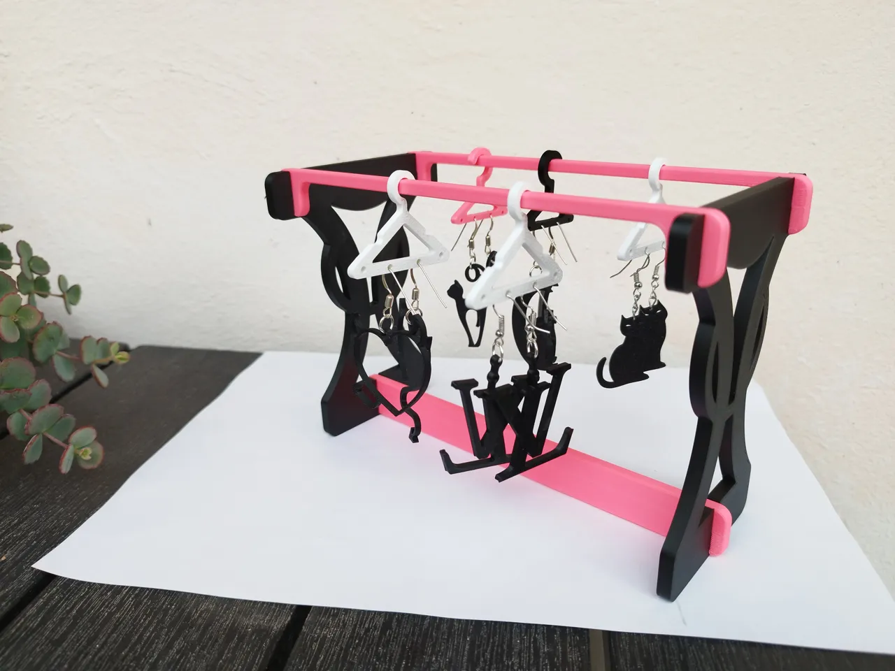 Stand for earring fashion style whit hangers view 4
