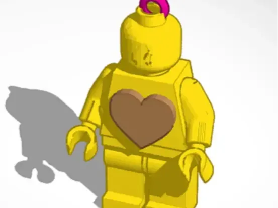 Minifigure Keychain
