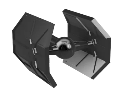 Star wars Darth Vader's Tie fighter / Tie X2
