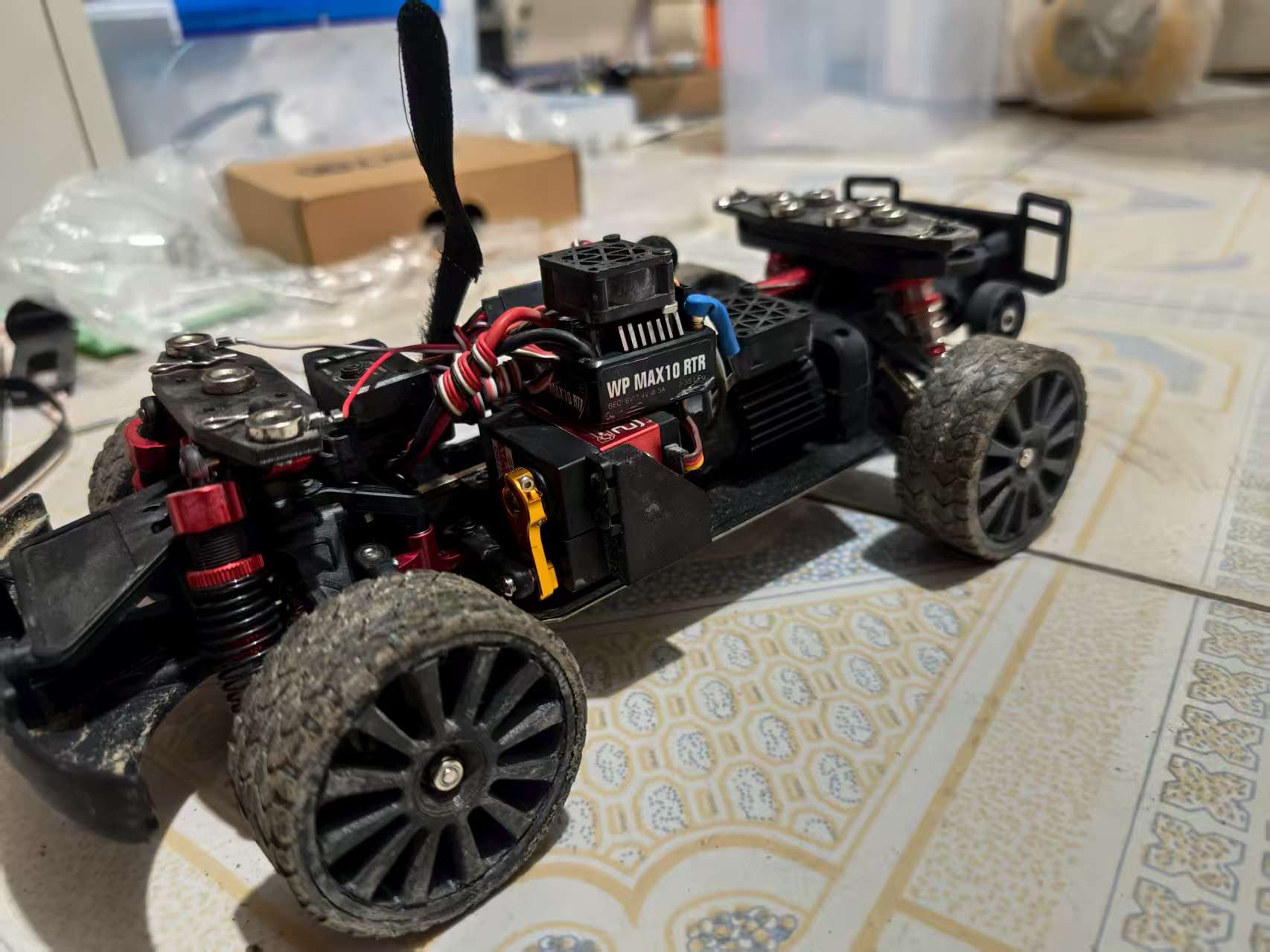 MJX 14211 Drift Rally Tire - Free 3D Print Model - MakerWorld