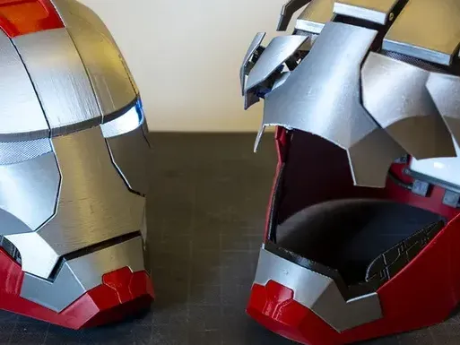 Iron Man MK5 Helmet with Voice Module by uwauwua MakerWorld: Download ...