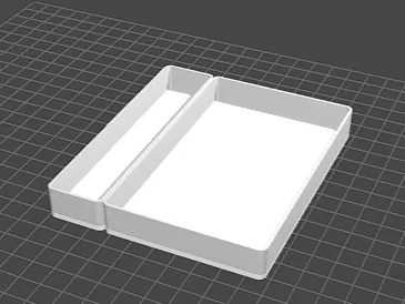 simple desk organizer/ tray