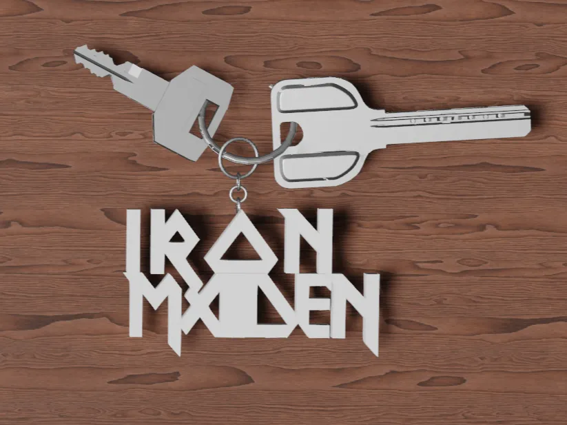 Iron Maiden Logo by REVAMP3D MakerWorld: Download Free 3D Models