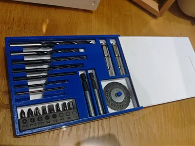 Bosch Drill Bit Organizer (including third-party saw blade version)