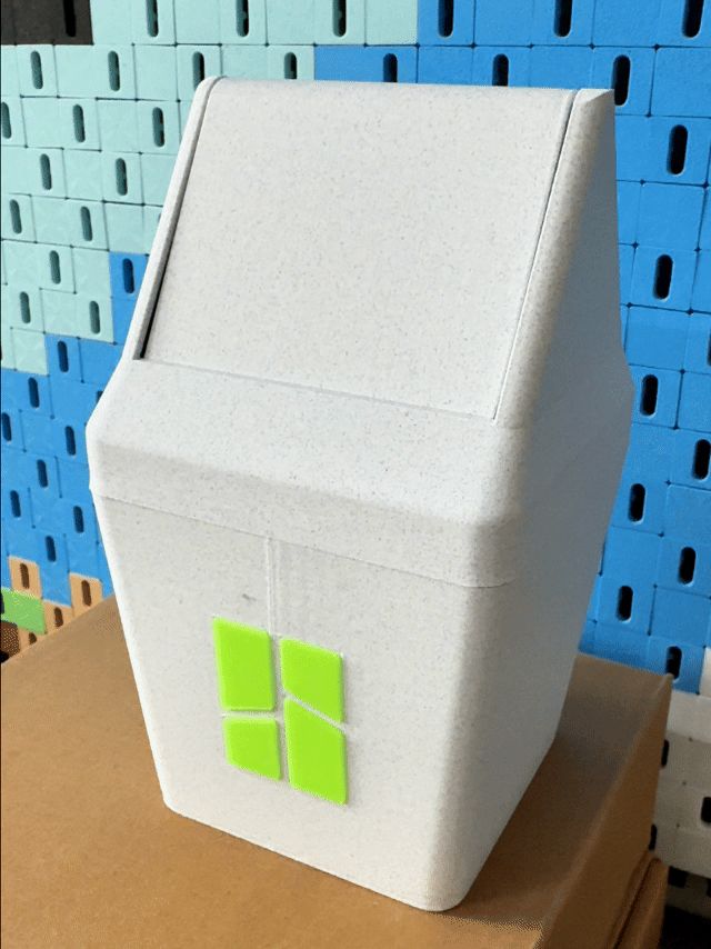 迷你桌面垃圾桶