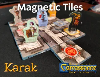 Magnetic Tiles | Karak, Carcassonne, Isle of Skye
