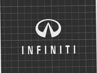 box with logo infiniti