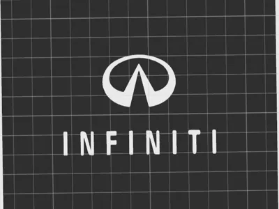 box with logo infiniti