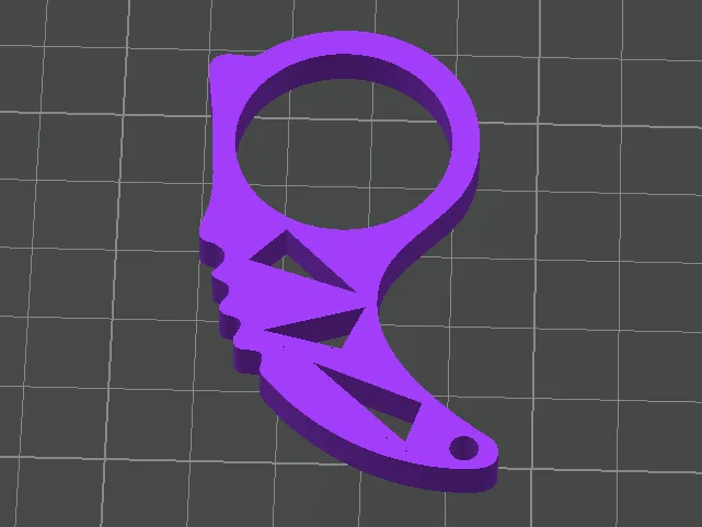 Keyrambit Key chain top model